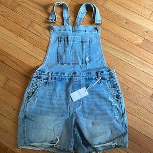 NWT Judy Blue XL Overall Shorts